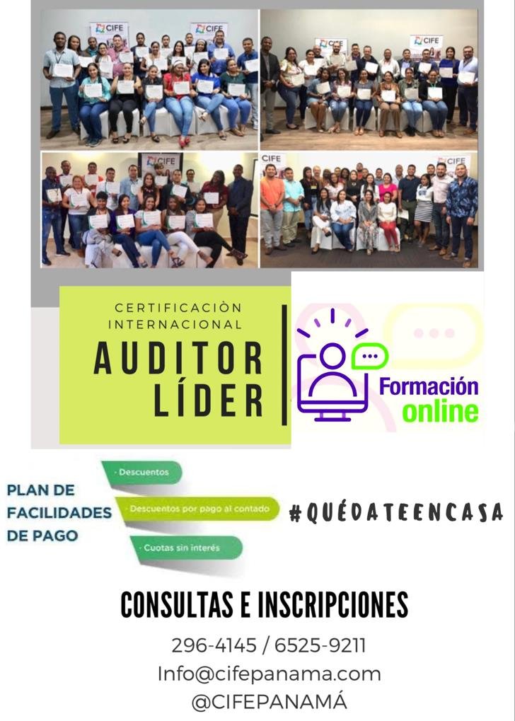 Certificación Internacional Auditor Líder